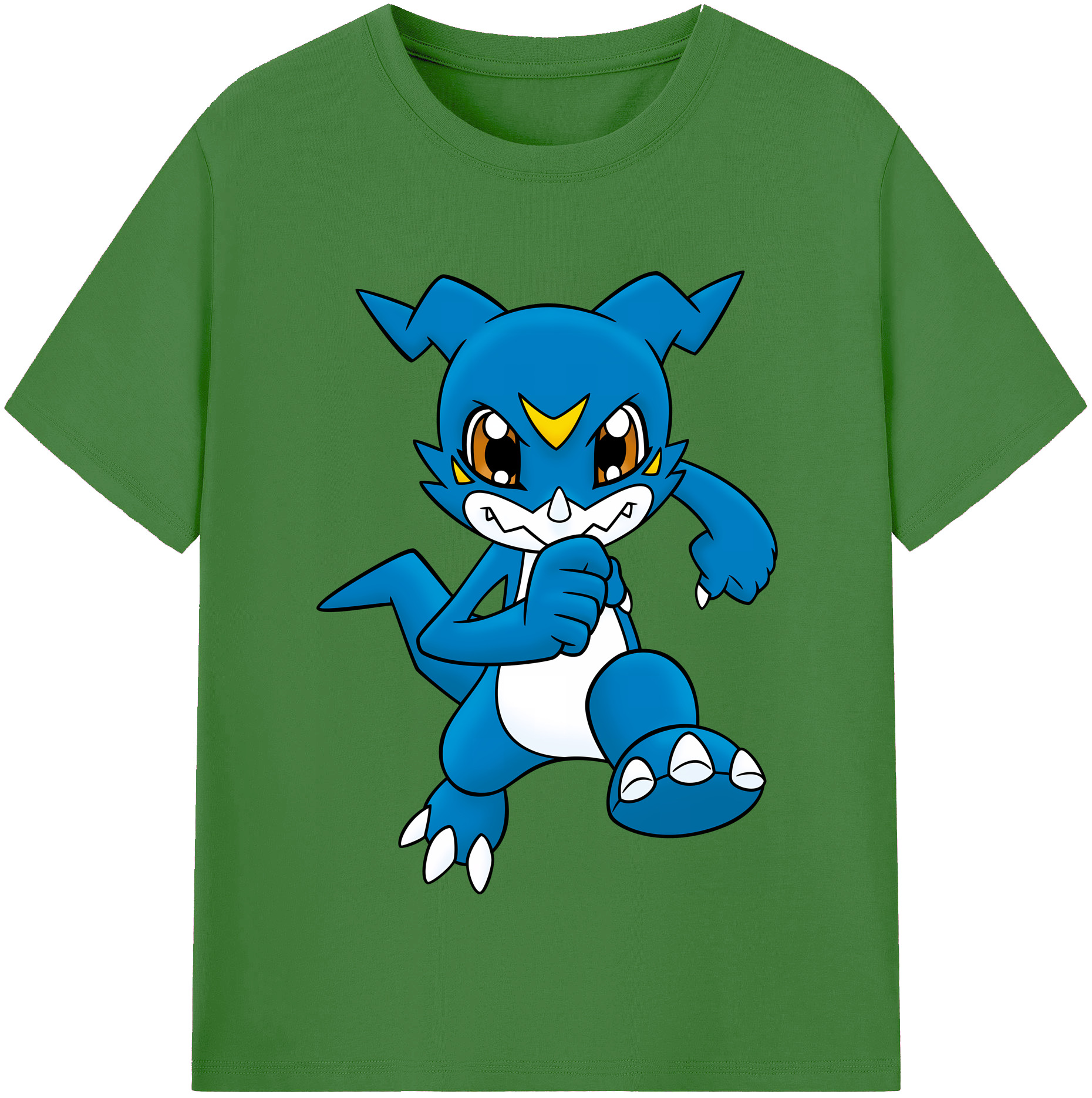 （画像用） Digimon デジタルモンスター/デジモン レディースカジュアルプリントTシャツ（綿100％）